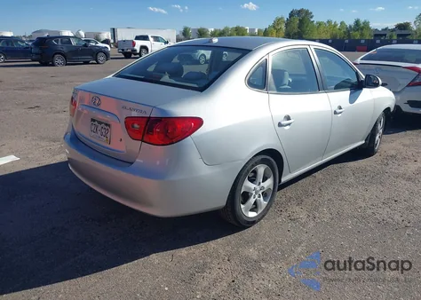 2008 Hyundai Elantra Gls/Se z USA, uszkodzony, nr VIN KMHDU46D58U576934